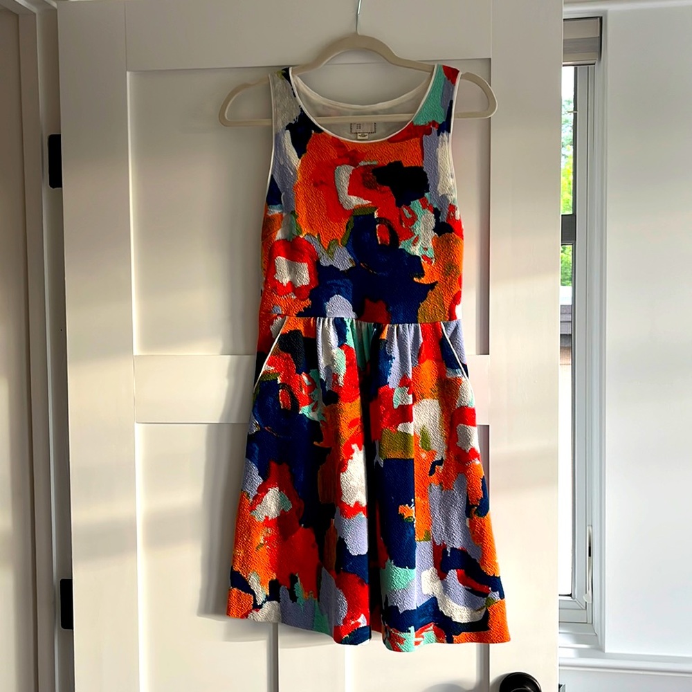 Anthropologie floral dress